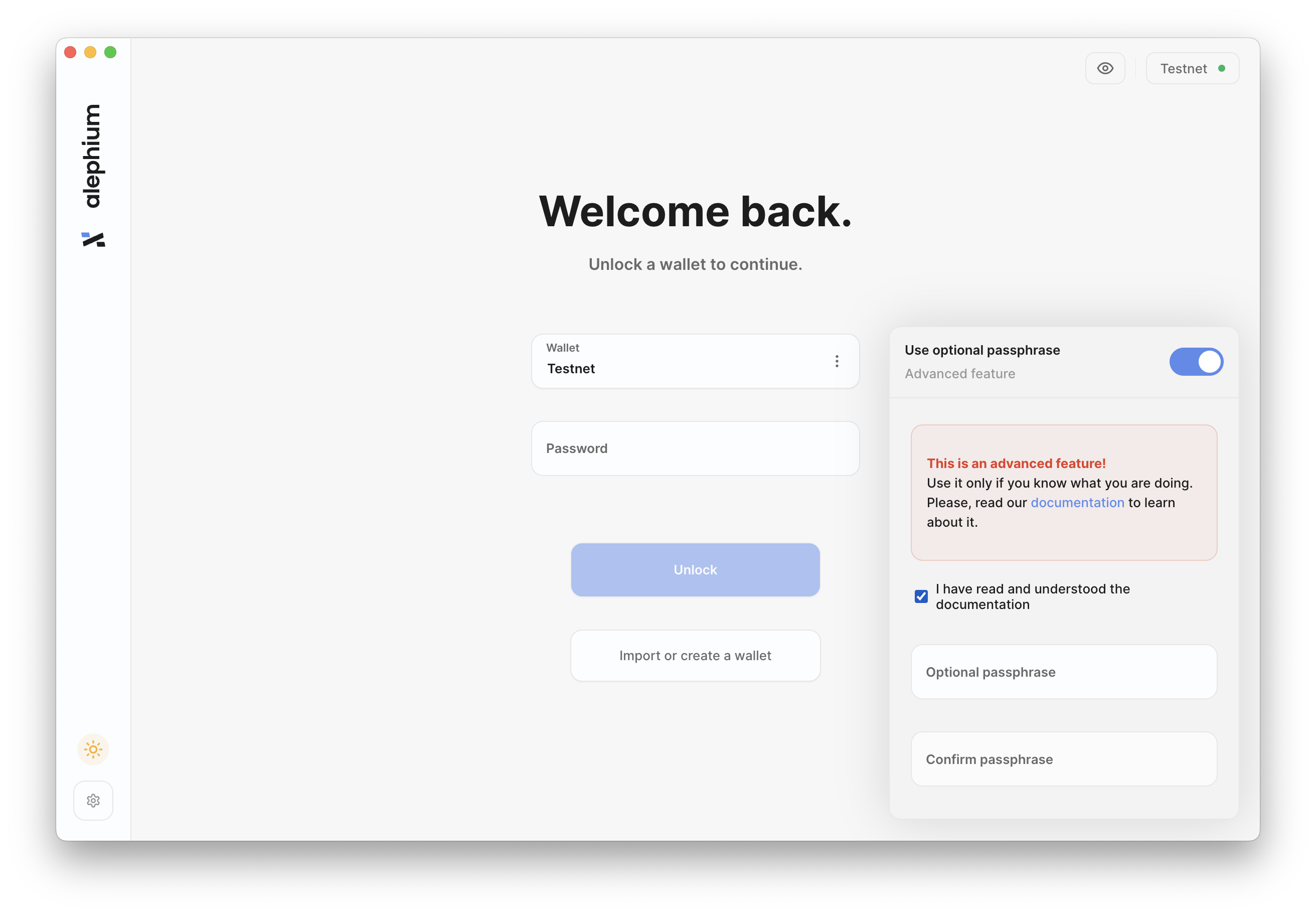 Landing page